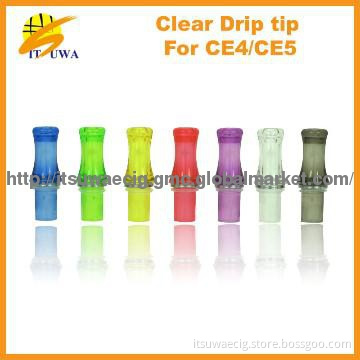 good quality clear drip tip  1.6ml ego ce4 e cigarette